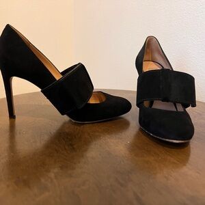 Valentino Garavani Black Suede Heels